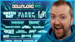 Best Download Festival ever?! - 2025 lineup Live Reaction