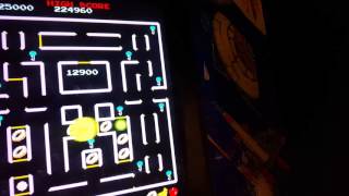 Super Pacman Bonus Round Pattern 10600 Time Left