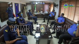 THE COMMISSIONER OF POLICE, LAGOS STATE, CP HAKKEM ODUMOSU HOSTS THE NEW COMMANDER, NIGERIA AIRFORCE