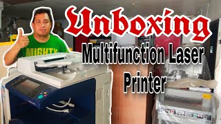 Unboxing New Machine Multifunction Laser printer