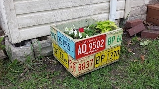 Repurposed License Plates