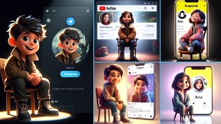 Create 3D Ai Social Media Trending Boy & Girl images (Free Ai)