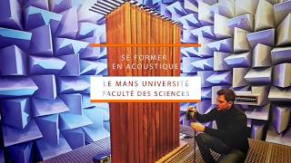 Les formations en acoustique de la faculté des sciences et techniques à l'Université du Mans