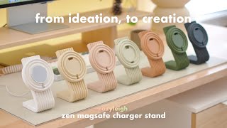 Bringing An Idea To Life | A Zen Sanctuary for your iPhone: Cozyleigh Zen MagSafe Charger Stand