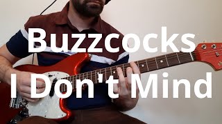 Buzzcocks   I Don't Mind Guitar Cover