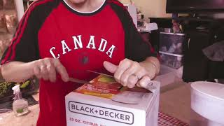 🆕Black + Decker 🍊🍋Citrus Juicer unboxing/Mỡ hộp máy vắt cam chanh