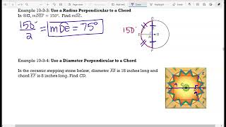 Chapter 10: 10.3 Arcs & Chords