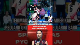 Spike Keras pyo seung ju red sparks | kovo cup 2024 | mtv sport