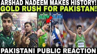 PAKISTAN ON TOP OF THE WORLD! 🌎 Arshad Nadeem's Olympic Achievement | Pakistani Reaction