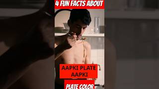 4 Fun Facts About Plate Color | #facts #shorts |@FACTMETER.OFFICIAL