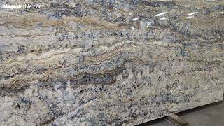 Blue Azurite Granite Slab