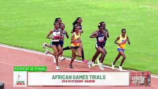 African Games Trials:10000M Women FINAL