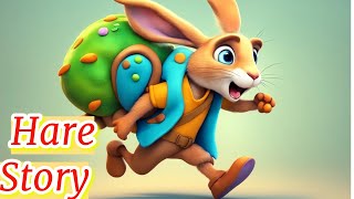 The hare and the chameleon story for kids with a Nursery Rhymes ABC Song Story time |Bedtime stories