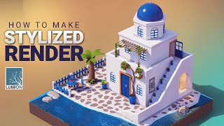 How to Create Lowpoly Stylized Renders in Lumion