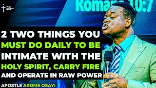 HOW TO KNOW WHEN THE HOLY SPIRIT IS COMMUNICATING WITH YOU READ THIS SIGNS - APOSTLE AROME OSAYI