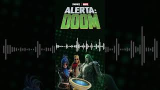 AUDIOS DE HISTORIA DE LA TEMPORADA ALERTA DOOM #fortnite #fortnitelore #fortniteaudios