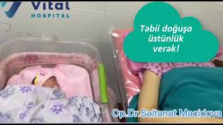 Təbii doğuşdan qorxmayaq.  Op. Dr. Səltənət Məcidova.  050 312 23 12 @ginekoloq_saltanat