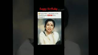 Happy Birthday Ashaji || #shorts #viral #youtube #melody queen #music #bretlee #edu