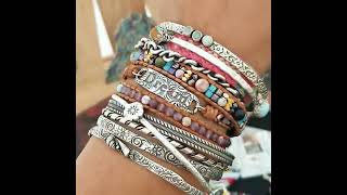 DIY Stacking Bracelets Set