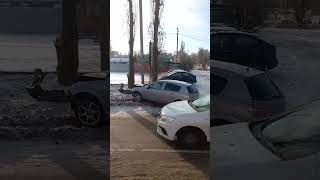 Opel ДТП зима не на благо. Воронеж. . ..