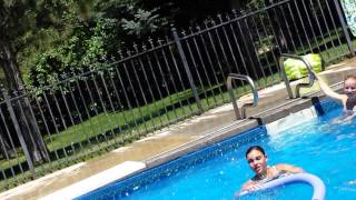 Henry swim lessons July 2014