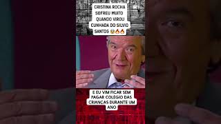 Cristina fala sobre ter ficado sem trabalhar na TV #casosdefamilia  #silviosantos #davi #sbt