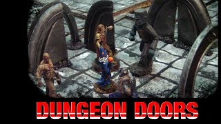 Make Dungeon Doors out of Buttwipe Containers