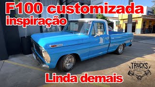 Ford V8 F100 1979 inteira customizada - com vários detalhes para te inspirar!