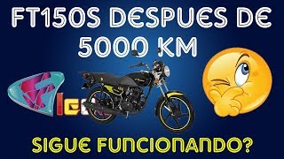 Reseña de Moto Italika Ft150S despues de 5 mil km de uso