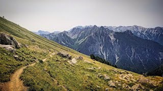 Thru Hiking The Via Alpina Red Trail R132 Refuge de Furfande To Ceillac France French Alps Queyras