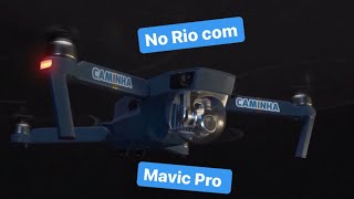 Como navegar com Drone Mavic Pro no Rio Itajai Blumenau