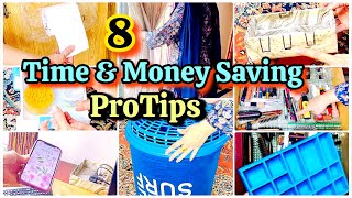 8-Time & Space Saving ProTips✅️For Homemakers | Smartly Save Ur Time&Space With 1 Thing | WomeniaATF