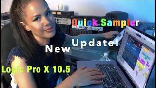 Quick Guide: How To Use LogicProX 10.5 Update 's Quick Sampler to make Vocal Chops, Sample Perc + FX