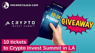 Crypto Invest Summit – Wozniak, Gupta, Morehead – FREE GIVEAWAY