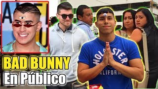 Lo mejor de BAD BUNNY - PARODIA CANTO EN PUBLICO (MIA, Solo de mi, Quien tu eres, x100pre, etc)