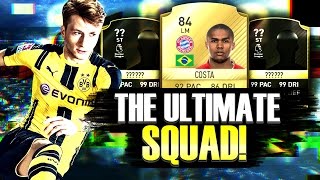 THE ULTIMATE SQUAD| FIFA 17 CHEAP 30K OVERPOWERED HYBRID SQUAD BUILDER!! 😱