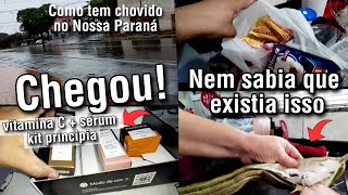 MEU KIT SÉRUM DA PRINCIPIA/EXPERIMENTANDO FRUTA INGÁ PELA PRIMEIRA VEZ/CHUVAS NO PARANÁ