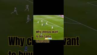 this is why Chelsea want to sign Samu Omorodion #football #youtube #youtubeshorts #youtuber #chelsea