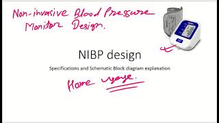 Non Invasive Blood Pressure Monitor Design Approach part01