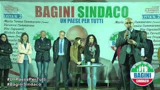 Comizio a Matinella - Un Paese per Tutti, Bagini Sindaco