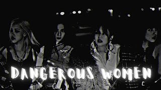 POV: Blackpink- The most Dangerous Women of kpop industry ⚠️•dangerous woman edit• ⚠️