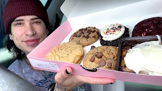 Trying the New Crumbl Cookies Menu (Full Stream)