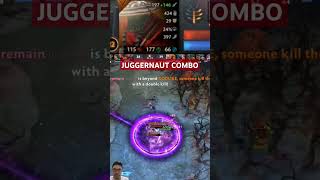 Crazy Juggernaut Combo and RAMPAGE !!! #shotrs #dota2short #rampage #dota2 #juggernaut