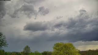 Tornado watch weather cam Wheelersburg Ohio Time lapse 2019-04-14