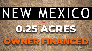 Land for Sale: 0.25 Acres in NM