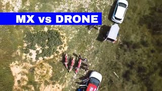 suivre une motocross avec un drone - [HD]