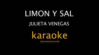 KARAOKE - Limón y sal - Julieta Venegas