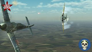 IL-2 Sturmovik: Great Battles | Battle of Normandy | Spitfire MK.XIV | Ground Attacker Intercept