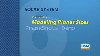 Solar System - Activity 6: Modeling Planet Sizes