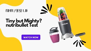 Single-Serve Perfection? nutribullet 600w Review